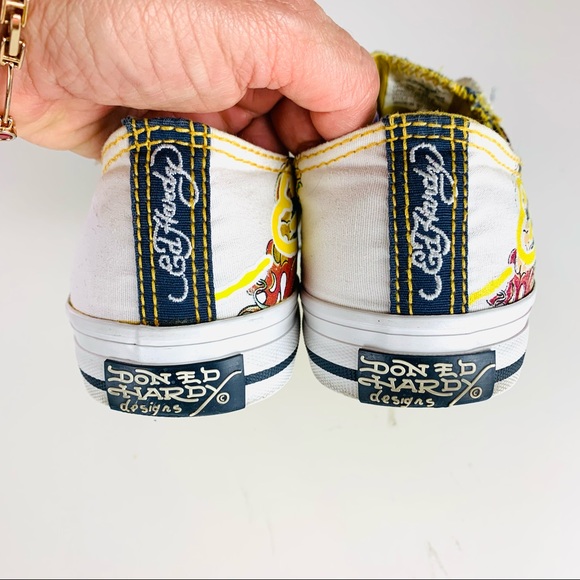 Ed Hardy Women's Slip-On Shoe Size 7 Low Rise - Picture 6 of 9